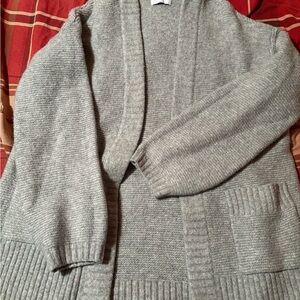 Old Navy womens heather Gray Cardigan Sweater